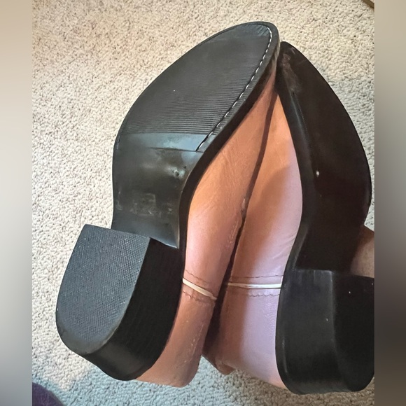 Girls Masterson Boot Co. Pink Leather Sz 3.5 - Picture 2 of 4